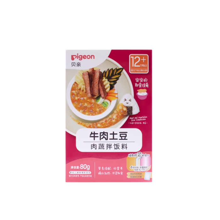 贝亲肉蔬拌饭料（牛肉土豆）